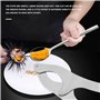 Nsssunnre Ciseaux de Coupe de Coquille D'Oursin en Acier Inoxydable éConomie de Travail Outils D'Ouverture de Coquille D'Oursin 