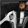 Nsssunnre Ciseaux de Coupe de Coquille D'Oursin en Acier Inoxydable éConomie de Travail Outils D'Ouverture de Coquille D'Oursin 