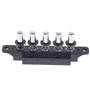 Spourita 3X Interrupteur à Clavier pour Hotte de Cuisine, Interrupteur à Bouton-Poussoir pour Divers Appareils ÉLectroméNagers e