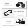 FYOBOT Casque de Réalité Virtuelle FPV 5,8 GHz avec Récepteur D'Affichage de 7 Pouces 1280x800 40CH -Compatible pour Drones FPV 