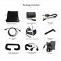FYOBOT Casque de Réalité Virtuelle FPV 5,8 GHz avec Récepteur D'Affichage de 7 Pouces 1280x800 40CH -Compatible pour Drones FPV 