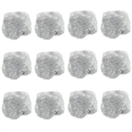 huanzhi 12 PièCes Aspirateur Vitres Robot de Nettoyage Chiffon de Nettoyage pour Vitres ÉLectrique Robot Aspirateur Laveuse