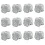 huanzhi 12 PièCes Aspirateur Vitres Robot de Nettoyage Chiffon de Nettoyage pour Vitres ÉLectrique Robot Aspirateur Laveuse