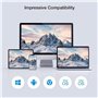 EZCast Transmetteur et récepteur HDMI sans fil 4K, Full HD 1080p, extension HDMI portable, Plug & Play, diffusion en continu de 