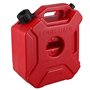Pyatofly 1 Ensemble 5L RéServoirs de Carburant Bidons D'Essence en Plastique Support de Voiture Jerrican Bidon D'Essence Contene