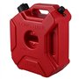 Pyatofly 1 Ensemble 5L RéServoirs de Carburant Bidons D'Essence en Plastique Support de Voiture Jerrican Bidon D'Essence Contene