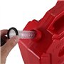 Pyatofly 1 Ensemble 5L RéServoirs de Carburant Bidons D'Essence en Plastique Support de Voiture Jerrican Bidon D'Essence Contene