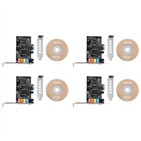 KVSERT Lot de 4 cartes son PCIe 5.1