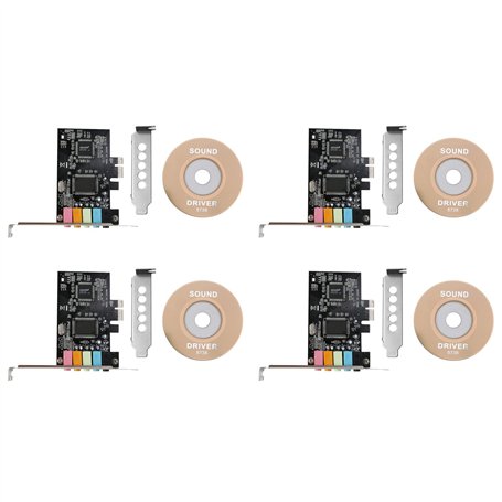KVSERT Lot de 4 cartes son PCIe 5.1