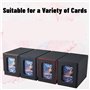 Oiqippnbv Boîte de de Cartes Présentoir de Cartes avec Plateau à Dés Deck Box Deck Box Contenant plus de 160 Cartes à Collection