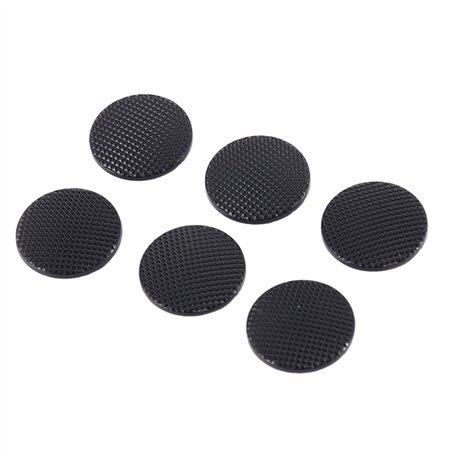 HUFFA 6pcs Joystick Joystick analogique Remplacement Bouchon Bouton pour 1000 Noir