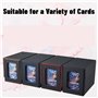 Ohulelks Boîte de de Cartes Présentoir de Cartes avec Plateau à Dés Deck Box Deck Box Contenant plus de 160 Cartes à Collectionn
