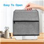 Rfeeuubft Housse de Machine à Surjeter avec Poches pour Le Rangement, Housse Anti-Poussière pour Machine à Coudre pour la Plupar