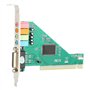 BRIUERG Carte son PCI 4.1 canaux pour ordinateur de bureau - Carte son intégrée - Carte son interne stéréo surround CMI8738