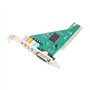 BRIUERG Carte son PCI 4.1 canaux pour ordinateur de bureau - Carte son intégrée - Carte son interne stéréo surround CMI8738