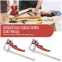 Muuoeou Serre-Joint à Rail de Guidage 200x60mm pour Système de Rail de Guidage, Pince de Table à Trou de Bureau