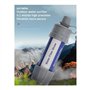 Ptdfjspt Filtre à Eau Extérieur Système de Filtration d'eau en Paille Purificateur d'eau Potable d'urgence Voyage Camping Outils