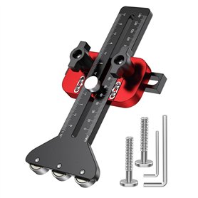 Heilanole Gabarit de Scie Circulaire à Rainure Fine pour Réaliser des Coupes Répétitives de Bandes Étroites de 3/8" X 3/4" pour