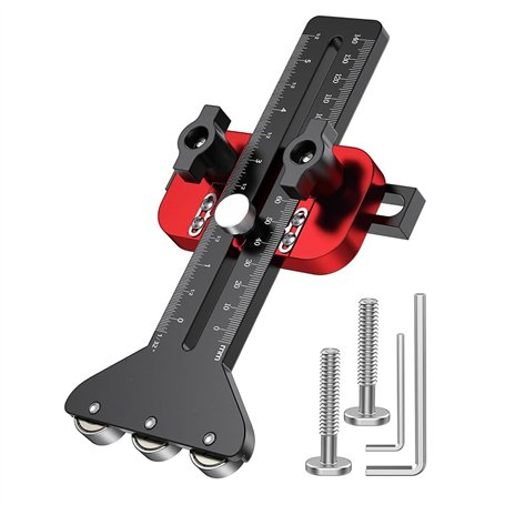 Heilanole Gabarit de Scie Circulaire à Rainure Fine pour Réaliser des Coupes Répétitives de Bandes Étroites de 3/8" X 3/4" pour