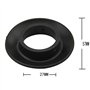 Ghulumn 4Pcs Universal Canoë Radeau Pagaie Bagues Bagues Garde-boue Pagaie Accessoires de Rechange