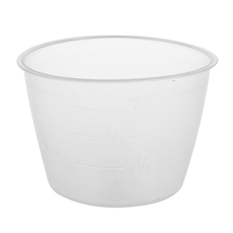 Ystter R Plastique 120ml Electrique cuiseur a Riz Tasse a mesurer 2pcs Blanc Clair