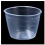 Ystter R Plastique 120ml Electrique cuiseur a Riz Tasse a mesurer 2pcs Blanc Clair