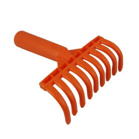 Nettoppo Têtes de Râteau à Olives 9 Dents Râteau Multifonction en Plastique Pelle Râteau de Cueillette D'Olives Outils de Jardin