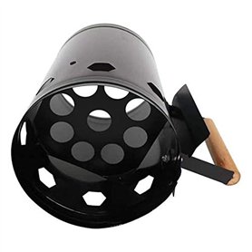Uinfhyknd Barbecue Extérieur Rack Outils Cuisine Extérieure Barbecue Feu Cheminée Démarreur Seau Charbon Allumage Baril Four