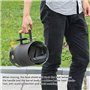 Uinfhyknd Barbecue Extérieur Rack Outils Cuisine Extérieure Barbecue Feu Cheminée Démarreur Seau Charbon Allumage Baril Four