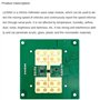Desikixudy Module Radar de Vitesse LD306S 24G Capteur de Surveillance de Retour de Vitesse de Véhicule de Circulation LD306S Com