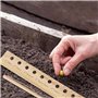 Oiqippnbv Outil D'Espacement, Semoir, Règle de Plantation, Gabarit D'Espacement Précis pour Plantoir de Plantes, Outil de Jardin