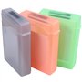 5 PCS 3.5" Portable IDE Sata HDD Boitier Externe Drive Etui Case Disque Dur Protection Plastique Couleurs aleatoires