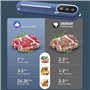 Muuoeou Machine de Mise sous Vide Automatique à Aspiration Tactile avec Système de Vide Externe, Modes Secs, Humides et Frais, P