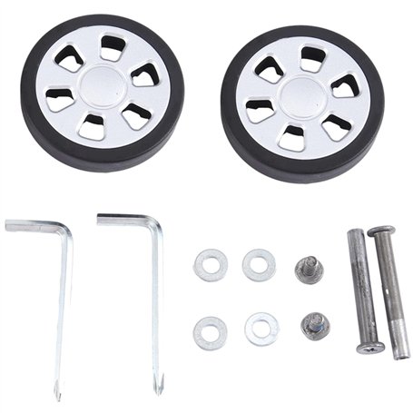 Plawee Ensemble de 2 Roues de Rechange pour Valise à Bagages 60 X 13 Mm