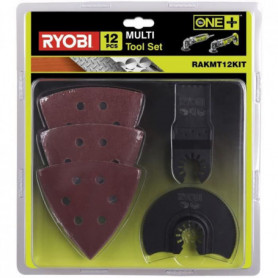 RYOBI Kit d'accessoires Multitool 12 pieces pour RMT300. R18MT3 et R18MT RAKMT12 31,99 €