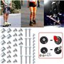 Entretoise de Roulement de Roue de Patin