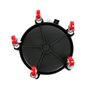 5 Pouces Chariot de Seau à roulettes Amovible Facile à Pousser 5 roulettes Pivotantes pour Se DéPlacer à 360 De