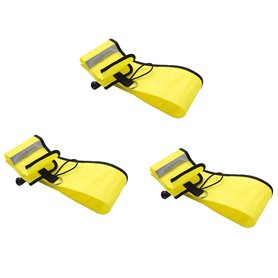 Marclix Lot de 3 bouées de signalisation gonflables de 1 m pour plongée sous-marine Jaune