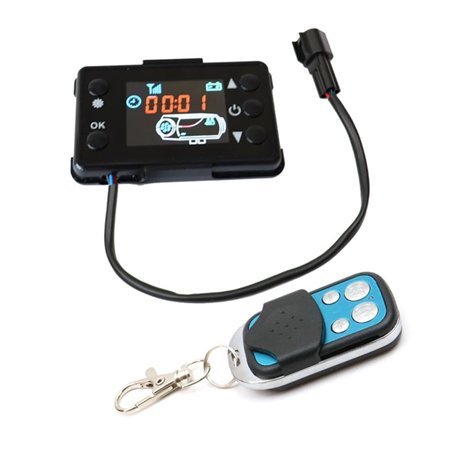 Sxmrmnx Moniteur LCD de Chauffage d'air Diesels Air