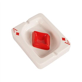 Desikixudy Un Cendrier en Forme de Carte à Est Un Objet de Décoration Moderne pour