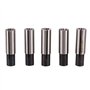 Kznifmk Adaptateur de Routeur de Bit de Gravure Cnc Convertir 1/4 Pouce à 1/8 Pouce pour Machine-Outil de Gravure (Pack de 5)