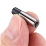 Kznifmk Adaptateur de Routeur de Bit de Gravure Cnc Convertir 1/4 Pouce à 1/8 Pouce pour Machine-Outil de Gravure (Pack de 5)