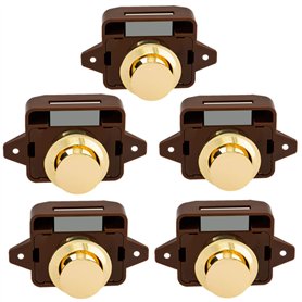 Daweglop Lot de 5 boutons de verrouillage de porte clé pour camping-car