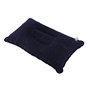 GUKOM Oreiller Gonflable portatif Bleu pour Le Voyage 34 x 23cm Oreiller de Flocage a Double- Pliable portatif Gonflable pour Le