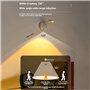 Uxsjakjsd Ampoule à Détecteur de Mouvement Cat's Eye de 2200 MAh, Fonctionnant sur Batterie, 3 Couleurs et Réglable en Intensité