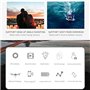 RIYAN Drones Professionnels E88 WiFi FPV Quadrirotor avec Grand Angle 4K HD Double Caméra Pliable Altitude Maintenue TéLéCommand