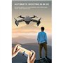 RIYAN Drones Professionnels E88 WiFi FPV Quadrirotor avec Grand Angle 4K HD Double Caméra Pliable Altitude Maintenue TéLéCommand