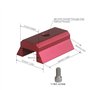 Grendly Télescope Dovetail Smartphone Adaptateur Métal pour Finder Scope Dovetail Base Fixe Téléphone Support de Facile à Utilis