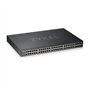 ZyXEL Switch Gigabit Ethernet Smart-Managed PoE+ 48 Ports avec Un Budget de 375 W