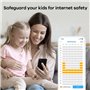 Zyxel Multy M1 Système WiFi 6 Mesh AX1800 pour Toute la Maison. Pack de Deux [WSM20-EU0201F]